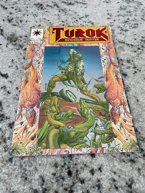 Turok 1 NM Valiant Comic Book Dinosaur Hunter Raptor T Rex