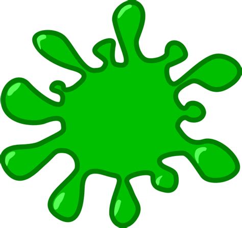 Green Splash Clip Art At Vector Clip Art Online Royalty