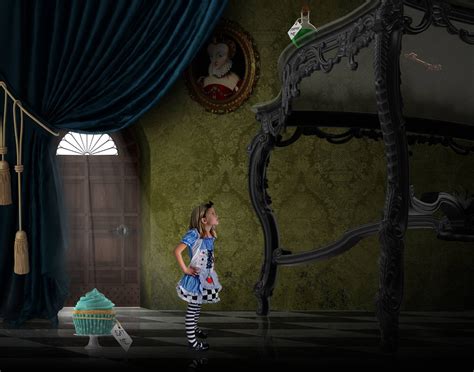 Alice In Wonderland Digital Backdrop Background Premium Etsy