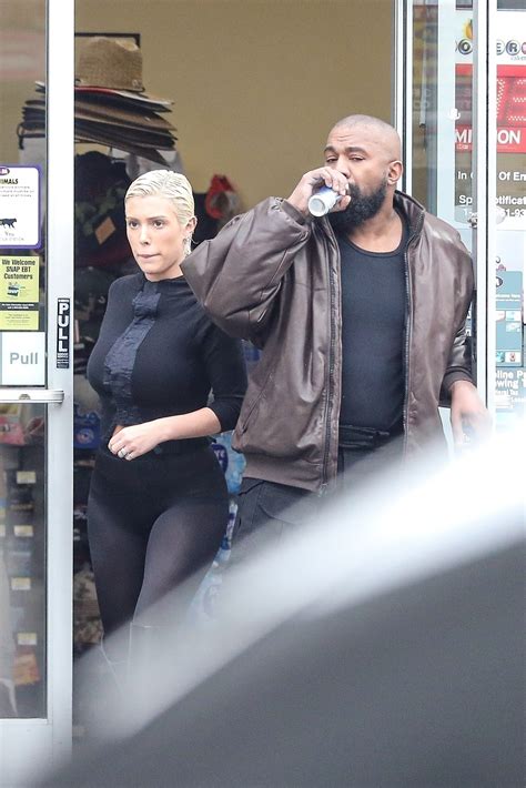 Kanye West Wife Bianca Censori Twin In All Black Outfits