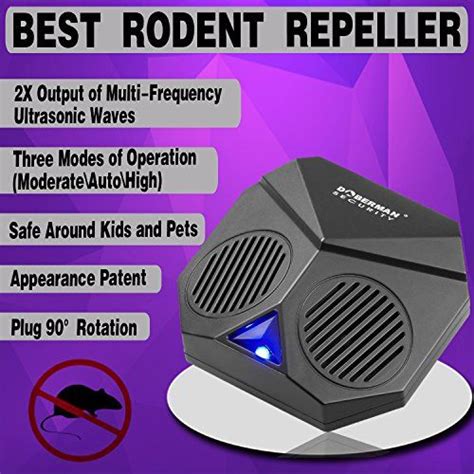 Some pest control companies have catchy contracts or lackluster service plans, but ehrlich offers one of the most comprehensive protection plans in the industry. Rodent Repeller-double Output-three Modes of Operation, 24 ...