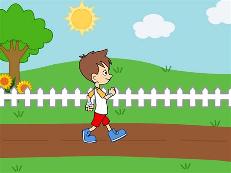 Cartoon Walking Animation