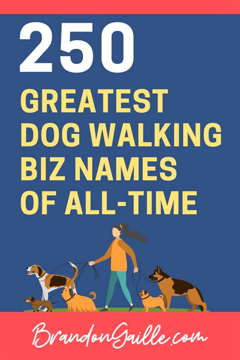 Crmla Dog Walking Business Names