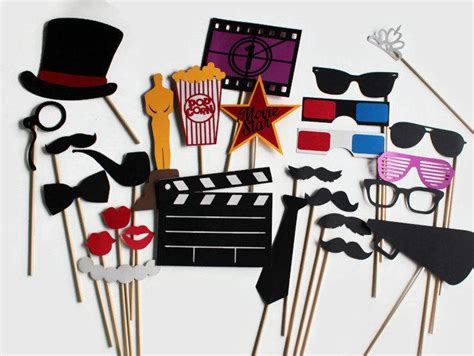 Movie Award Photo Booth Props Hollywood Glamour Collection Perfect
