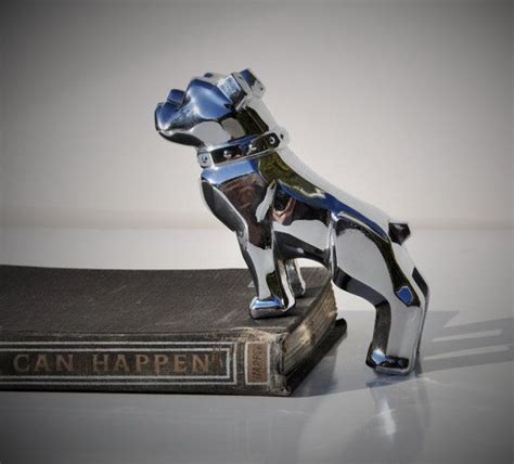 1933 mack bulldog hood ornament press photo 0179. Vintage Mack Truck Bulldog Hood Ornament 87931 by ...