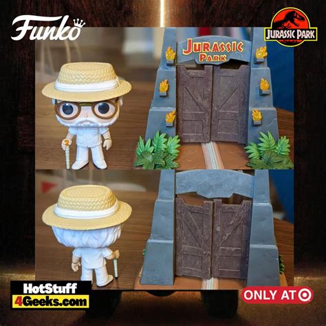 New Jurassic Park John Hammond W Gates Funko Pop Town