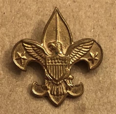 Vintage 1940s Boy Scouts Of America Tender Foot Pin Pat 1911 Ebay