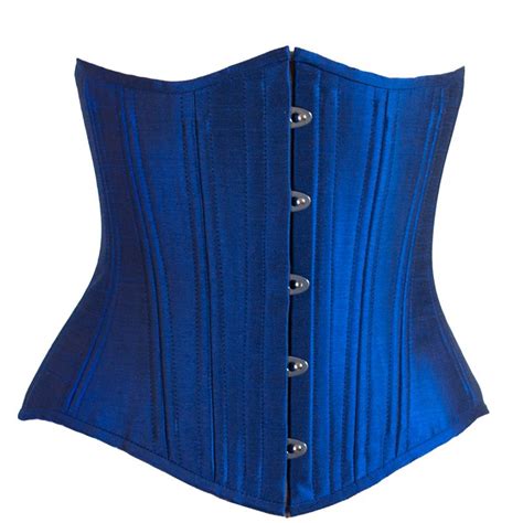 Timeless Trends Womens Cosplay Blue Steel Boned Underbust Corset Corsets