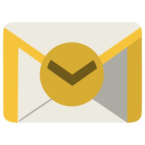Outlook Email Icon 270807 Free Icons Library