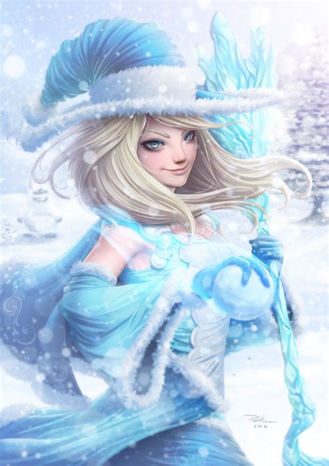 Winter Witch By Dilohw On Deviantart