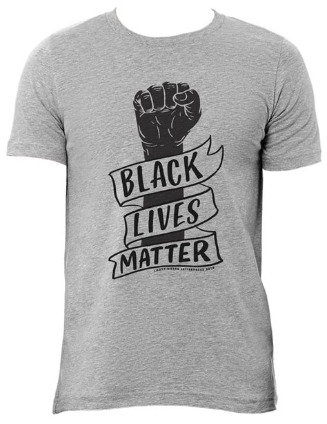 Black Lives Matter T Shirt Ladyfingers Letterpress