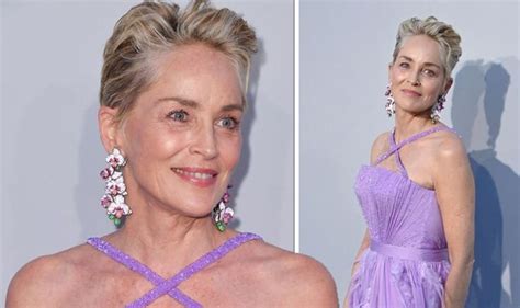 Sharon Stone 63 Sparks Frenzy With Age Defying Looks As She Hosts