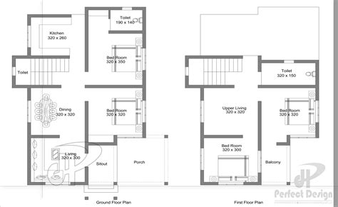 Floor Villa Plan Design Floorplans Click