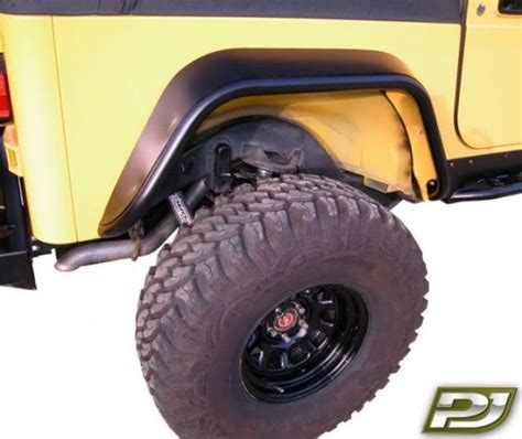 Purejeep Pj4001 Jeep Tjlj Rear Tube Fenders Body Armor