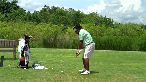 Charles Calhoun Front View Of Golf Swing Youtube