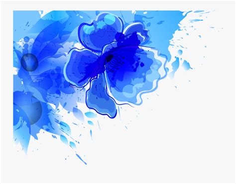 Get high quality floral background for your phone, desktop or website hd to 4k image quality no attribution required download for free! Transparent Blue Corner Border Clipart - Blue Flower ...
