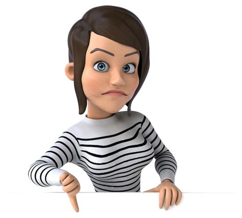 Premium Photo 3d Cartoon Character Fun Teenager