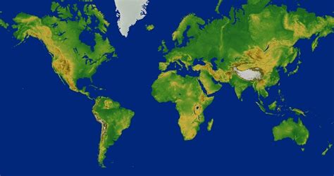 Juegos De Geografía Juego De Interpreta Mapa Del Relieve Del Mundo