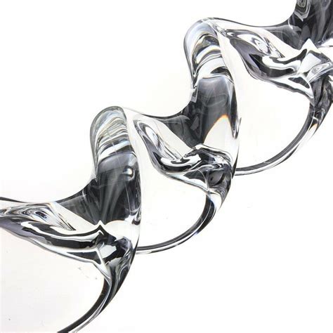 Crystal Glass Dildo Spiral Anal Butt Plug G Spot Massager Sex Toys