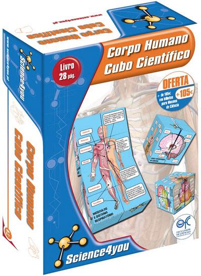 Corpo Humano Cubo Científico Jogos Científicos Compra Na Fnacpt