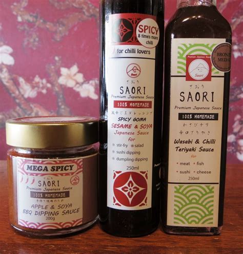 Spice Lovers Set B Saori Premium Japanese Sauce