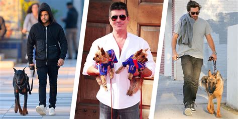 24 Photos Of Celebrities With Their Dogs