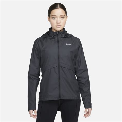 Nike Essential Womens Packable Running Rain Jacket