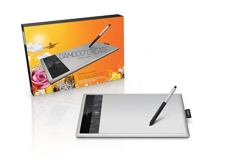 Galleon Wacom Bamboo Create Pen And Touch Tablet Cth670