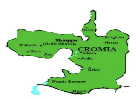 Map Of Oromia — Gadaa Renaissance