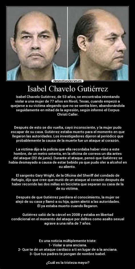 Isabel Chavelo Gutiérrez Desmotivaciones