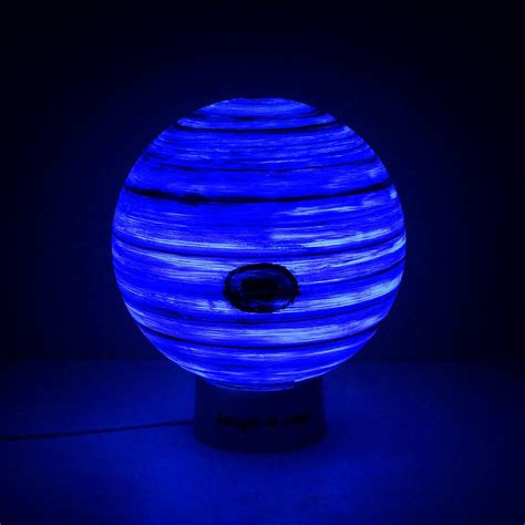 The andromeda galaxy (m31) is the closest large galaxy to the milky way and is one of a few galaxies that can be seen unaided from the earth. Blue lamp Neptune Astronomy gift Space lamp Planet lamp ...