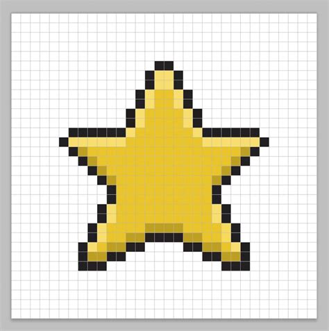 How To Make A Pixel Art Star Mega Voxels