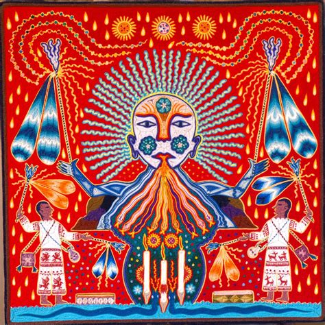 Peyote Inspired Art From The Huichol People