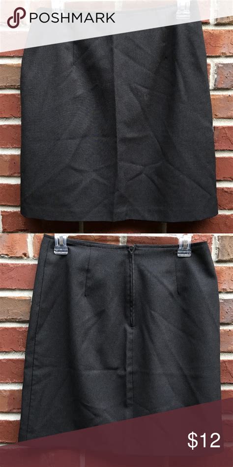 5️⃣ Charcoal Gray Skirt Juniors 7 Charcoal Grey Skirt Gray Skirt Skirts