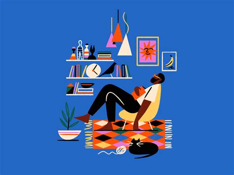 Mid Century Modern Graphic Design Inspiration Dribbble Design Blog