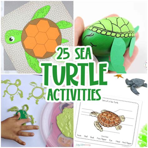 Sea Turtle Crafts And Activities Natural Beach Living