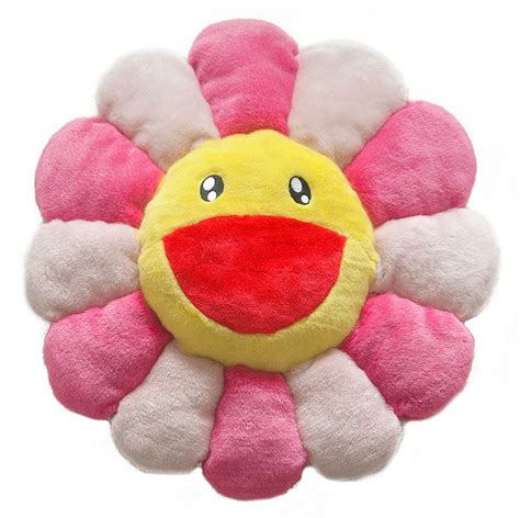 One of the biggest names in the contemporary art world, japanese artist takashi murakami's work is immed. Takashi Murakami - Flower Pillow Classic Pink - 1m for ...