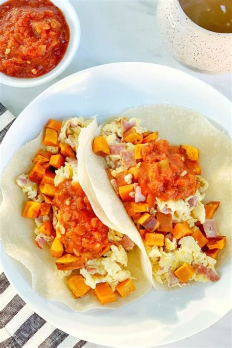 Egg And Sweet Potato Breakfast Tacos Macro Meals