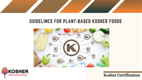 Guidelines For Plant Based Kosher Foods Kosher Certification Kosher