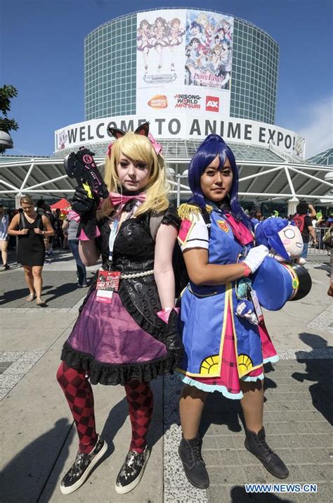Anime Expo Held In Los Angeles Us Xinhua Englishnewscn