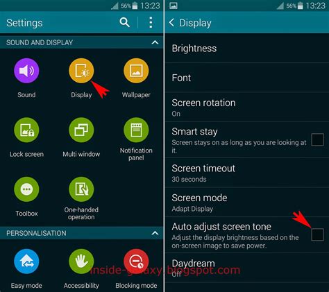 Inside Galaxy Samsung Galaxy S5 How To Fix Screen Brightness Goes