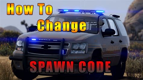 How To Change The Spawn Code Of A Vehicle In Fivem 2021 Youtube