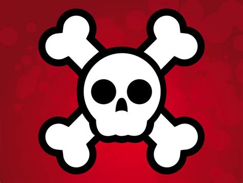 Pirate Skull Vector Art & Graphics | freevector.com