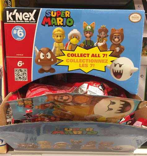 I'm not sure on ratios on this one, since the blind bags were scattered around the halloween section of the store. CODE NUMBER LIST: K'NEX Super Mario Series 6 Figures ...
