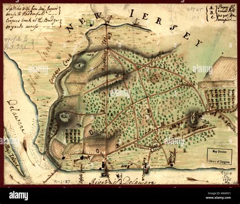 American Revolutionary War Era Maps 1750 1786 595 Map Of The Environs