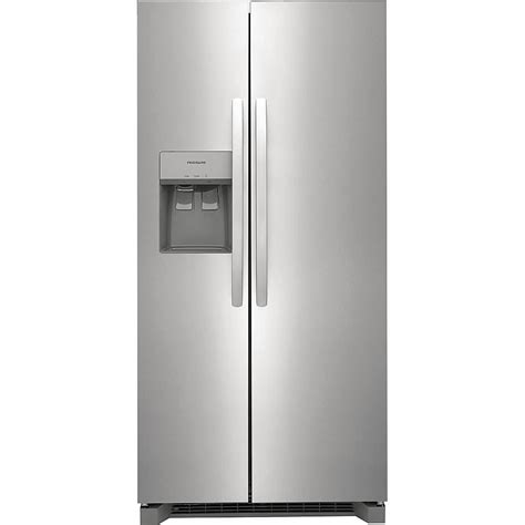 Frigidaire Frss As Cu Ft Stainless Side By Side Refrigerator