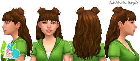 Sims 4 Maxis Match Cc Dump — Simlaughlove Bunbun Hair