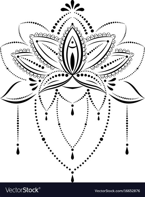 Mandala Lotus Flower Svg 238 Svg File For Cricut