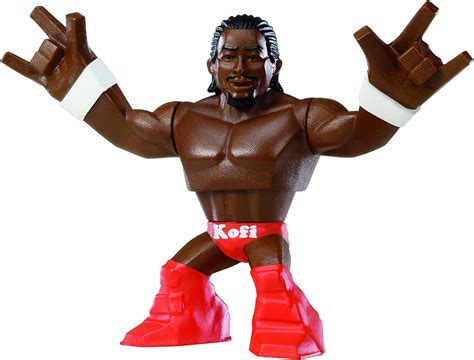 Kofi Kingston Wwe Rumblers Rampage Figure Amazones Deportes Y Aire