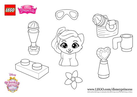 Lego Disney Princess Coloring Pages - coloring pages